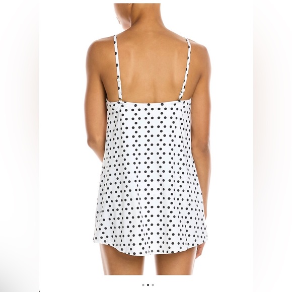 Tahari Keyhole High-Neck Swim Dress Swim Suit Medium - Picture 2 of 5